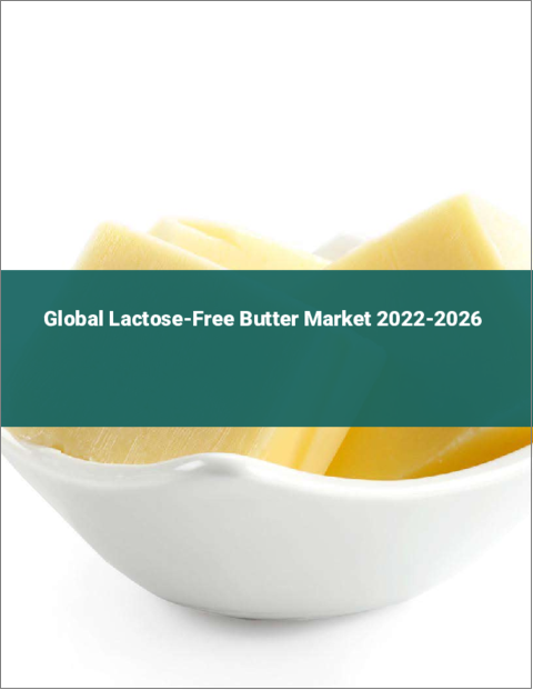 表紙：無乳糖バターの世界市場 2022-2026