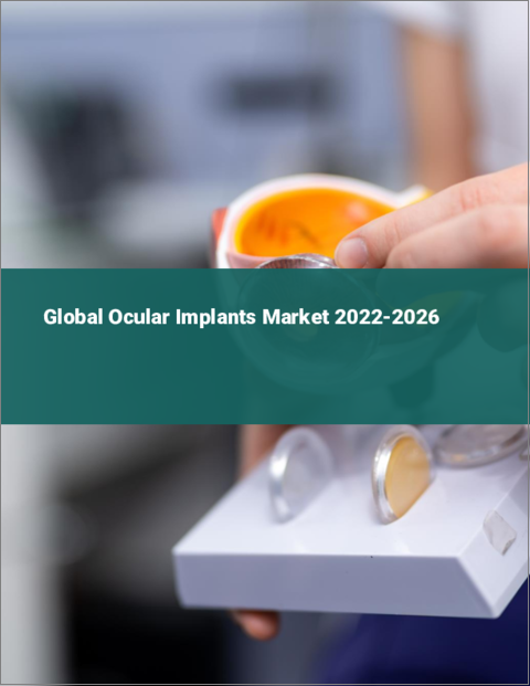 表紙：眼科用インプラントの世界市場 2022-2026