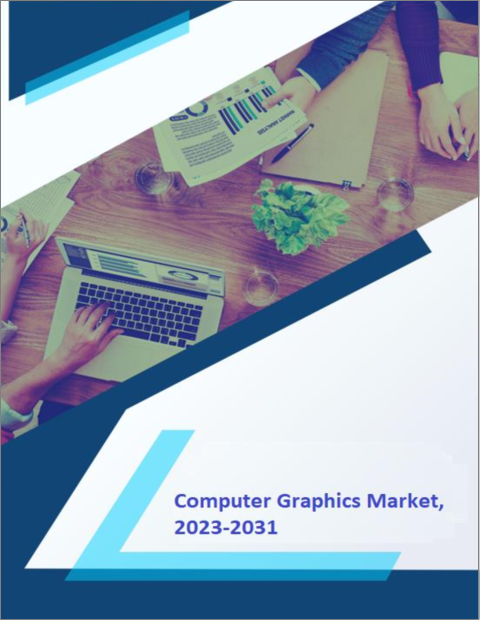 表紙：コンピューターグラフィックスの世界市場 (2022～2030年)：成長・将来の展望・競合分析