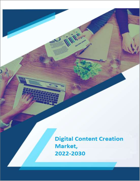 表紙：デジタルコンテンツ作成の世界市場：成長、将来展望、競合分析 (2022年～2030年)