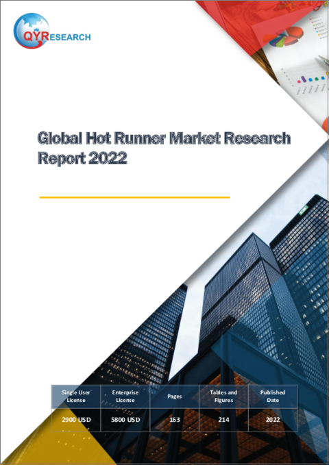 表紙：ホットランナーの世界市場の分析 (2022年)