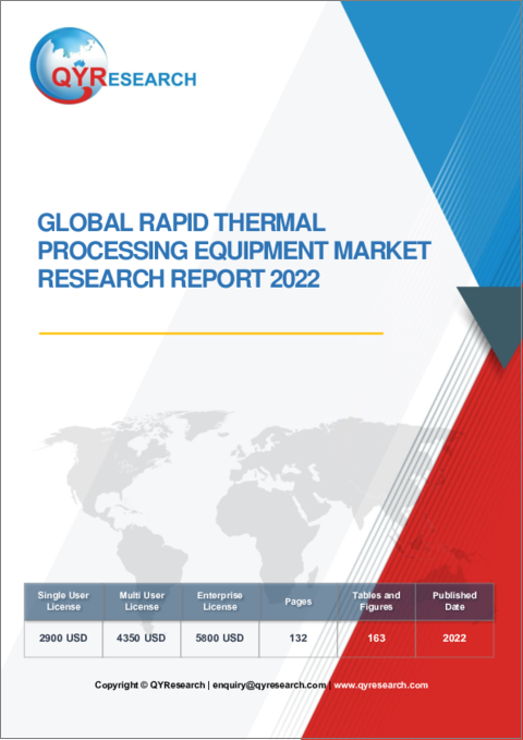 表紙：RTP装置の世界市場：2022年