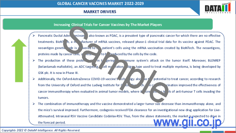 サンプル2：がんワクチンの世界市場-2022-2029