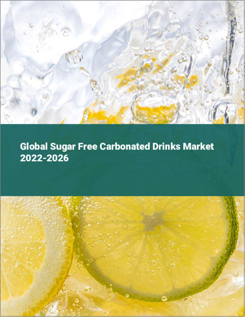 表紙：無糖炭酸飲料の世界市場 2022-2026