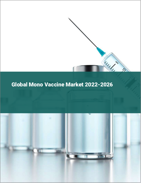 表紙：モノワクチンの世界市場 2022-2026