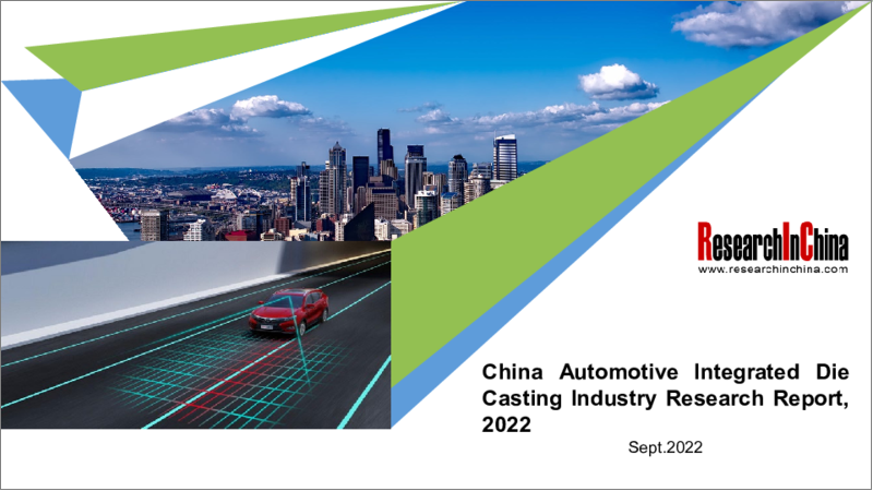 表紙：中国の自動車一体型ダイカスト産業：2022年