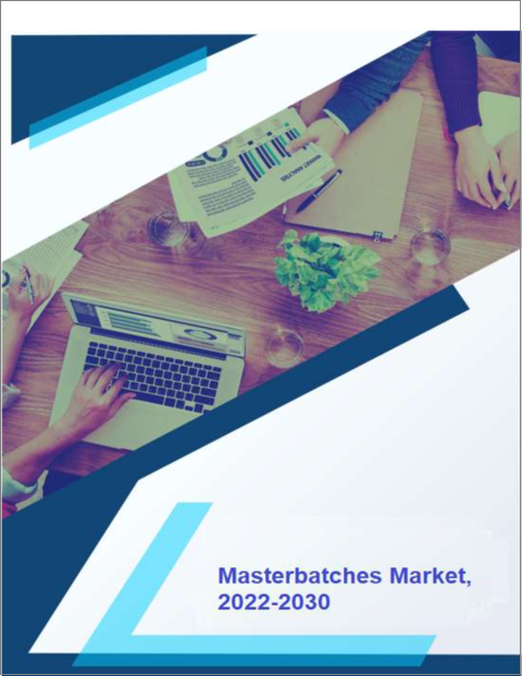 表紙：マスターバッチの世界市場－成長、将来展望、競合分析（2022年～2030年）