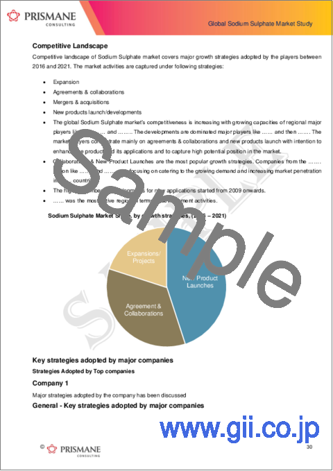 サンプル2：硫酸ナトリウムの世界市場：2016年～2032年
