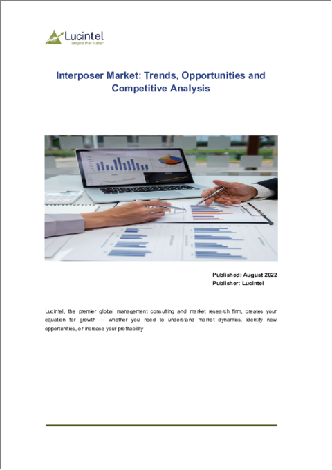 表紙：インターポーザーの世界市場：動向、機会、競合分析