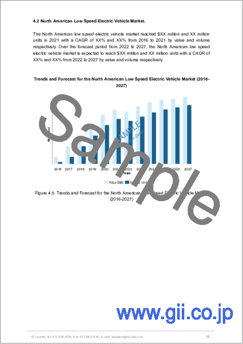 サンプル1：低速電気自動車市場：動向、機会および競合分析