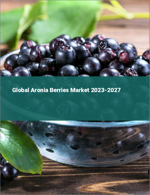 表紙：アロニアベリーの世界市場 2023-2027