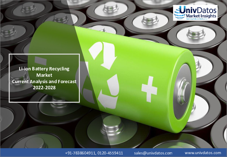 表紙：リチウムイオン電池リサイクルの世界市場：現状分析と予測（2022年～2028年）
