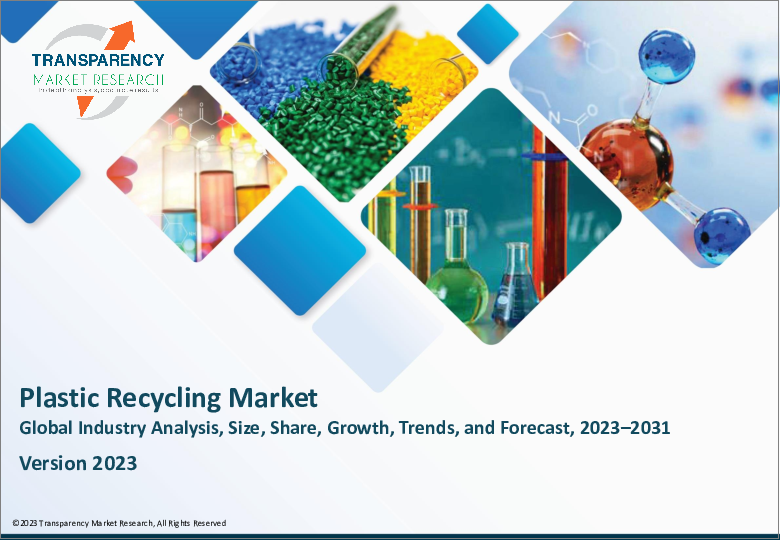 表紙：プラスチックリサイクル市場 - 世界の業界分析、規模、シェア、成長、動向、予測（2022年～2031年）