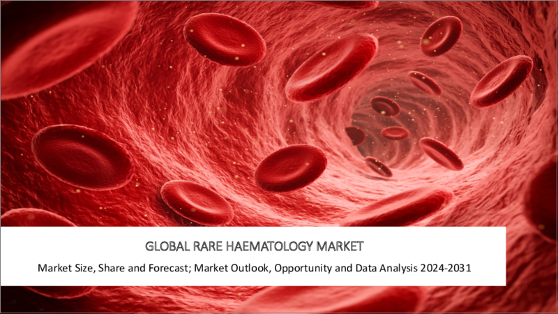 表紙：希少血液疾患の世界市場-2023-2030