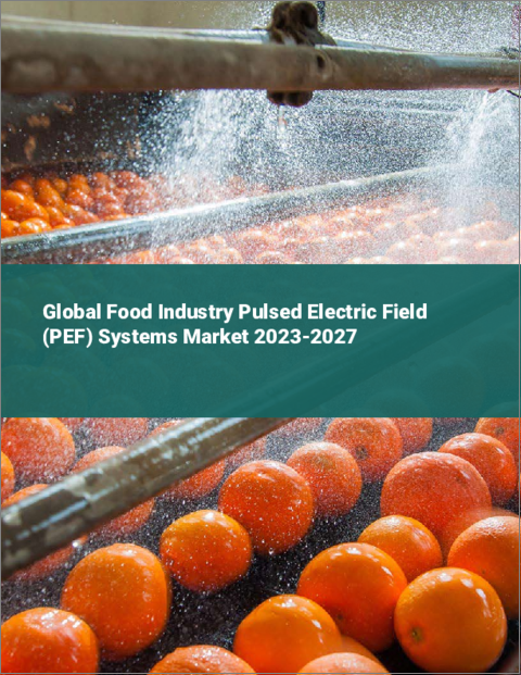 表紙：食品業界向けパルス電界（PEF）システムの世界市場 2023-2027
