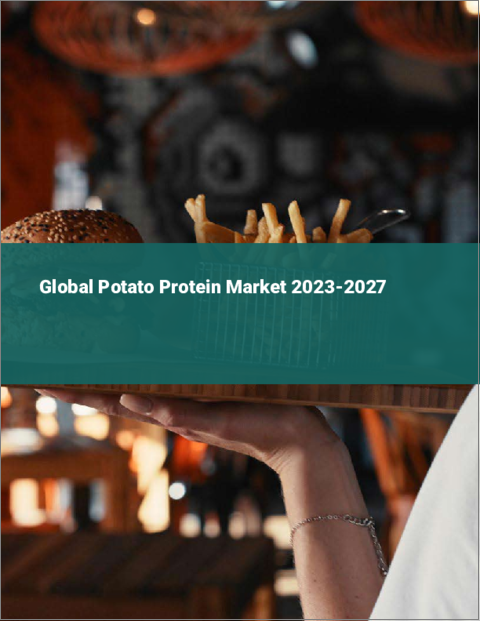 表紙：ポテトプロテインの世界市場 2023-2027