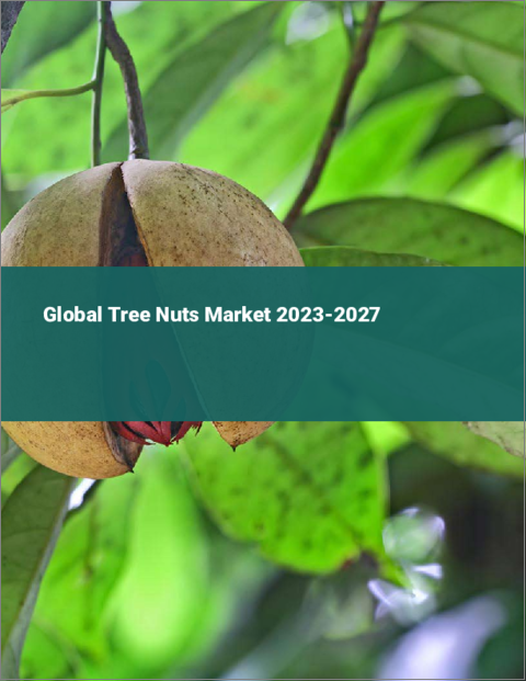 表紙：木の実（ナッツ）の世界市場 2023-2027