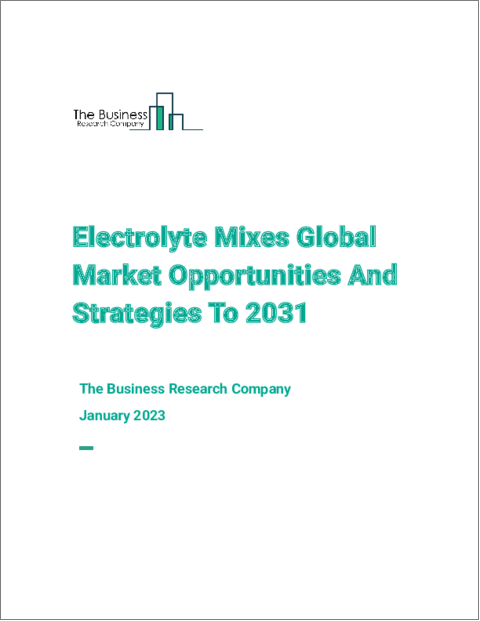 表紙：電解質混合物の世界市場機会と2031年までの戦略