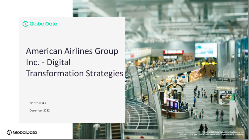 表紙：American Airlines Group Inc - デジタルトランスフォーメーション戦略
