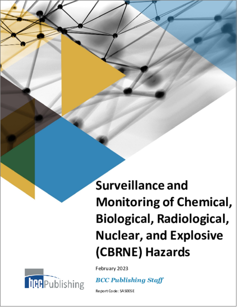 表紙：CBRNE (化学・生物・放射性物質・核・爆発物) ハザードの監視およびモニタリング