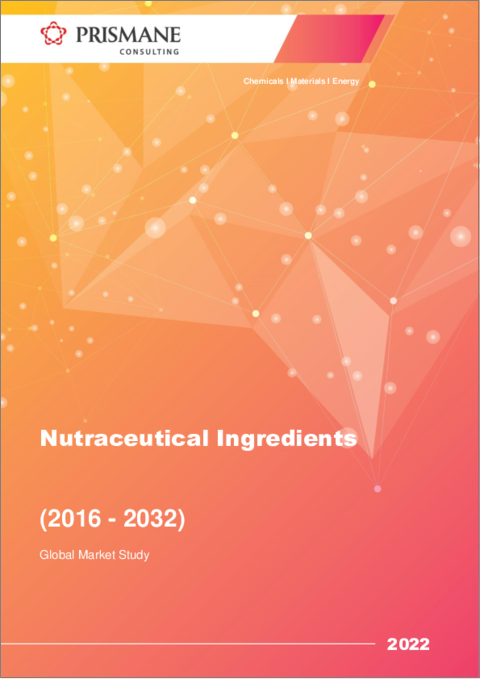 表紙：栄養補助食品成分の世界市場：2016年～2032年