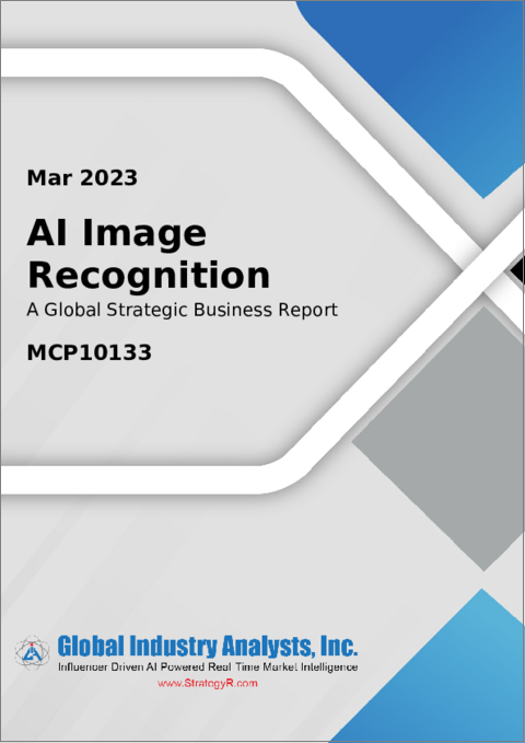 表紙：AI画像認識の世界市場