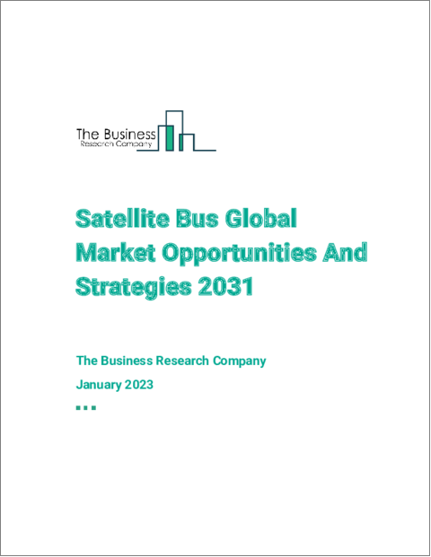 表紙：衛星バスの世界市場の機会と戦略（2031年まで）