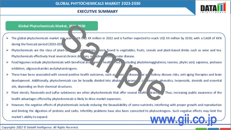 サンプル2：ファイトケミカルの世界市場-2022-2029