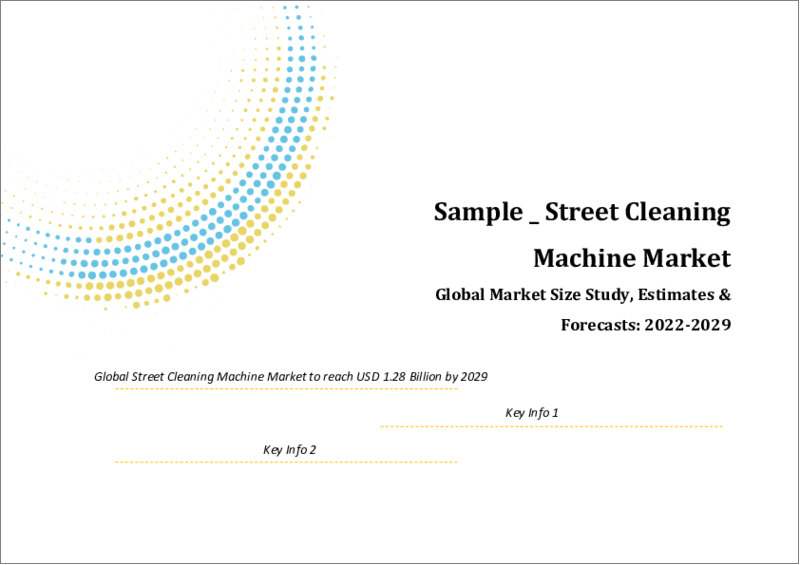 表紙：道路清掃機の世界市場規模調査・予測：製品タイプ別、製品カテゴリー別、動作モード別、ビジネスタイプ別、地域別分析、2022-2029年