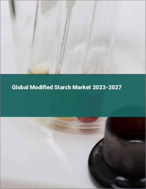 表紙：変性澱粉の世界市場 2023-2027