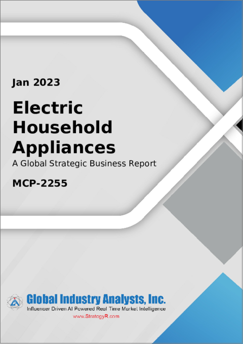 表紙：家庭用電気製品の世界市場