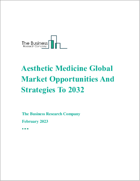 表紙：美容医療の世界市場、2032年までの機会と戦略