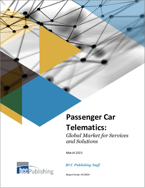 表紙：乗用車テレマティクス：サービス&ソリューションの世界市場