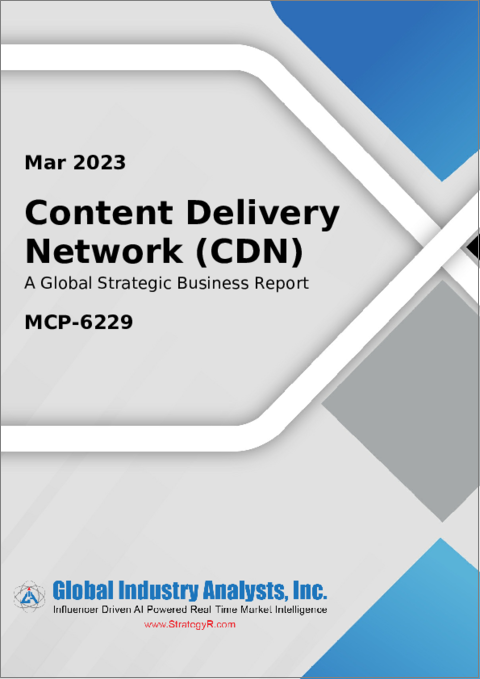 表紙：コンテンツデリバリーネットワーク（CDN）の世界市場