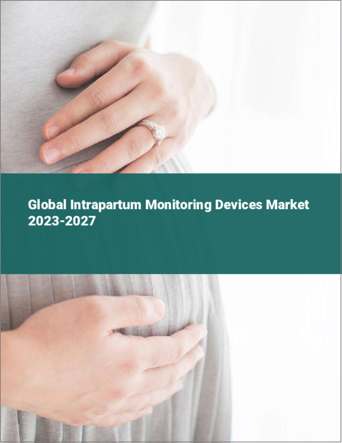 表紙：分娩内監視装置の世界市場 2023-2027