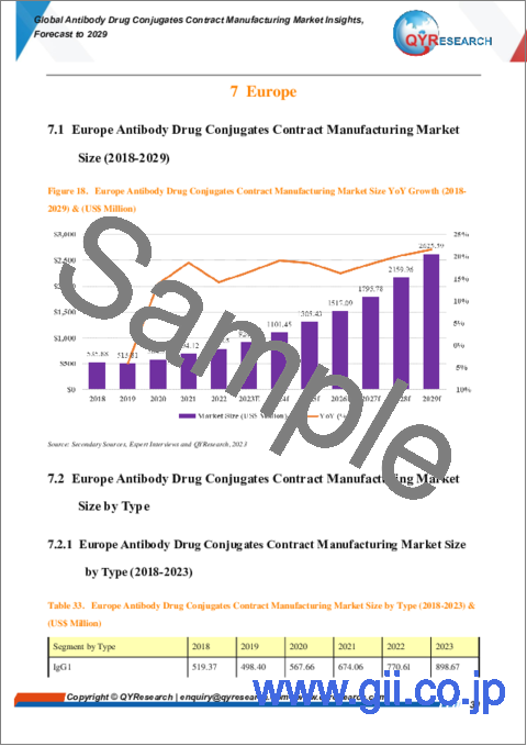 サンプル2：抗体薬物複合体受託製造の世界市場：考察と予測 (2028年まで)