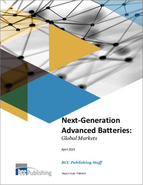 表紙：次世代型先進電池の世界市場
