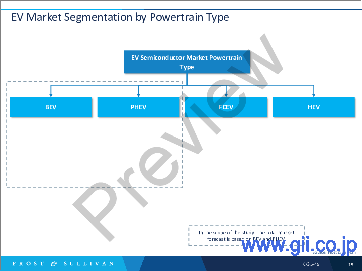 サンプル1：EVパワーエレクトロニクス用WBG半導体市場：戦略的分析、2030年までの予測
