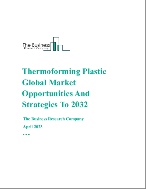 表紙：熱成形プラスチックの世界市場、2032年までのチャンスと戦略