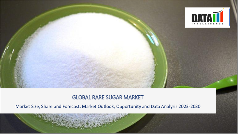 表紙：希少糖の世界市場-2023-2030
