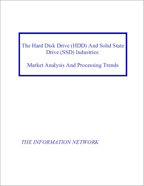 表紙：HDD・SSD業界：市場分析、処理の動向
