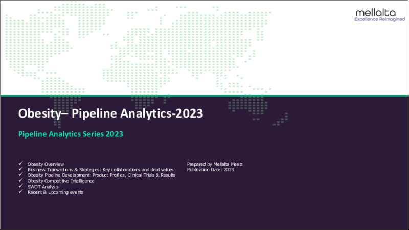 表紙：肥満症-パイプラインアナリティクス：2023年