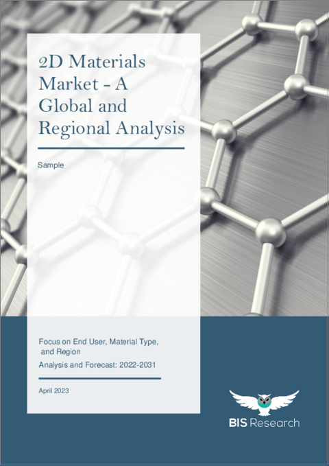 表紙：二次元材料の世界市場 (2022-2031年)：エンドユーザー・材料タイプ・地域/国別の分析・予測