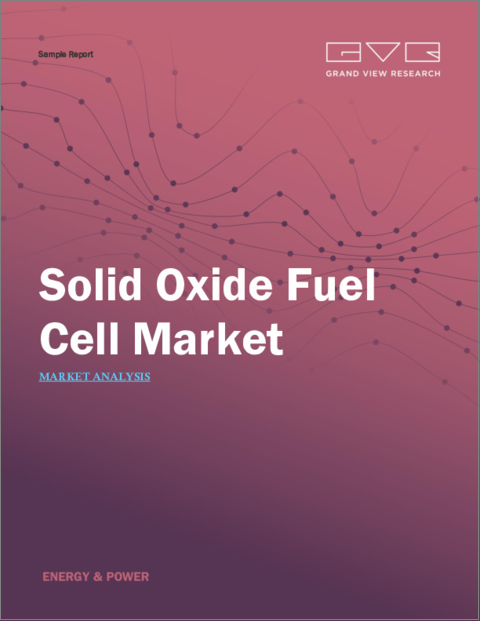 表紙：固体酸化物形燃料電池（SOFC）の市場規模、シェア、動向分析レポート：用途別（輸送、ポータブルなど）、地域別（北米、欧州、アジア太平洋）、セグメント予測、2023年～2030年