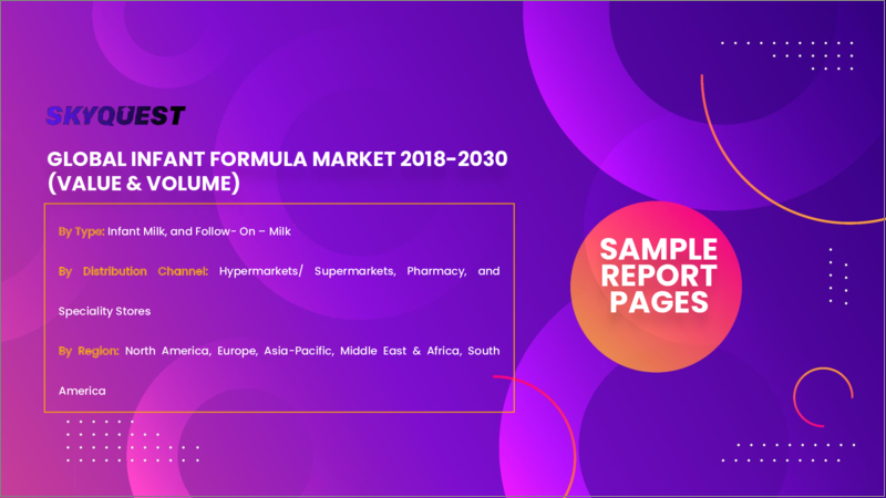 表紙：乳児用調製粉乳の世界市場 - 市場規模、シェア、成長分析：タイプ別、流通チャネル別、業界予測（2022年～2028年）