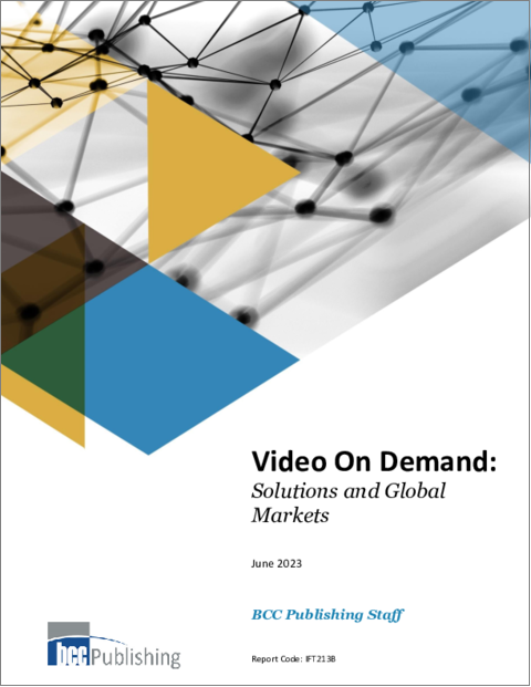 表紙：VoD (ビデオオンデマンド)：各種ソリューションと世界の市場