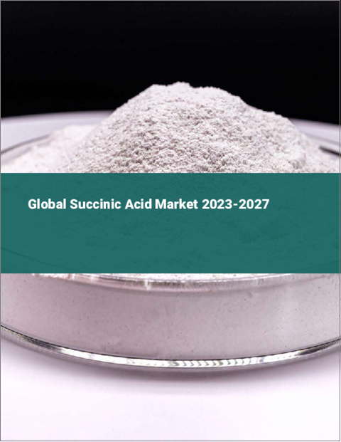 表紙：コハク酸の世界市場 2023-2027