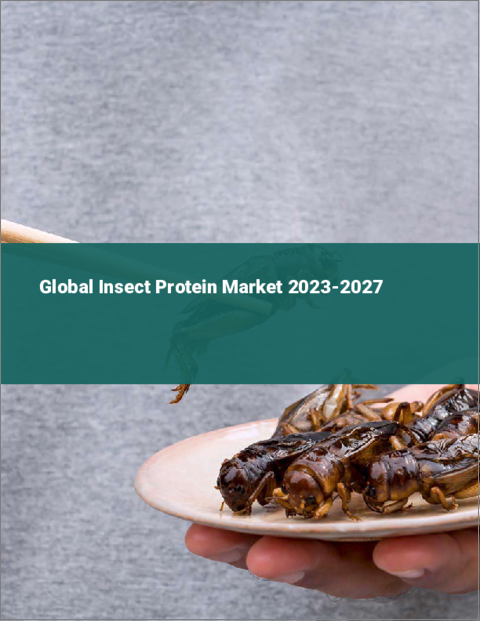 表紙：昆虫タンパク質の世界市場 2023-2027