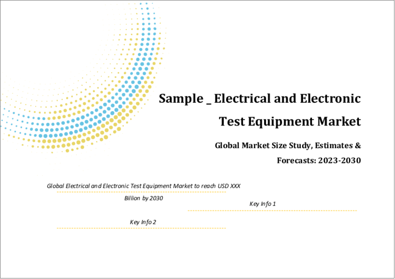 表紙：電気・電子試験装置の世界市場規模調査＆予測、タイプ別、エンドユーザー産業別、地域別分析、2022-2029年