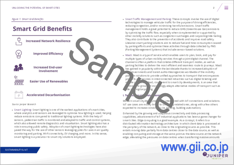 サンプル1：スマートシティ市場：成長、動向、市場予測（2023年～2028年）
